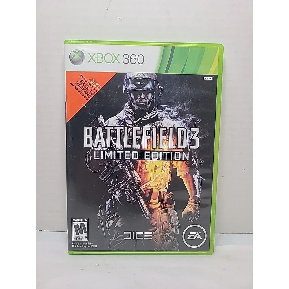 Battlefield 3 -- Limited Edition (Microsoft Xbox 360, 2011)
